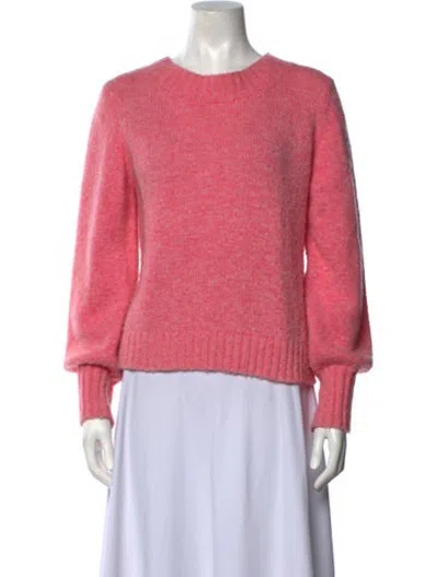 Pre-owned Xirena Wool Crew Neck Sweater In Pink