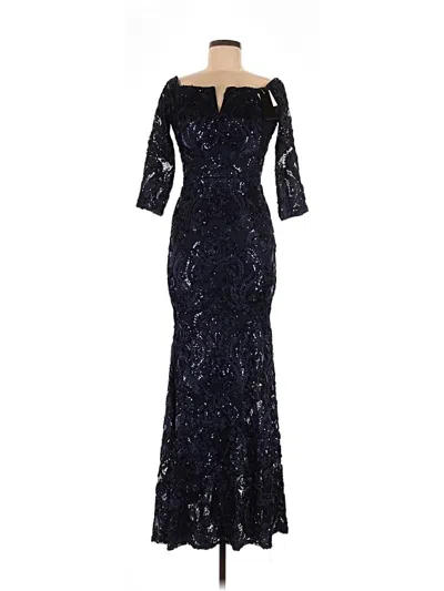 Pre-owned Xscape Cocktail Dress In Blue