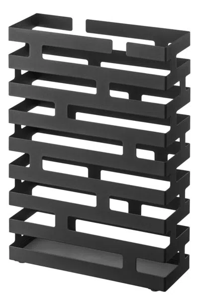 Yamazaki Rectangle Umbrella Stand In Black