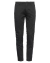 Yan Simmon Man Pants Black Size 34 Cotton, Elastane