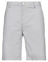Yan Simmon Man Shorts & Bermuda Shorts Lead Size 38 Cotton, Polyester, Elastane In Gray