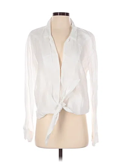 Pre-owned Yfb Long Sleeve Blouse In Ivory