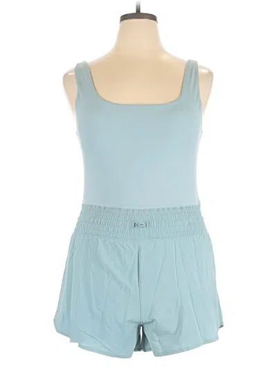Yogalicious Romper In Blue