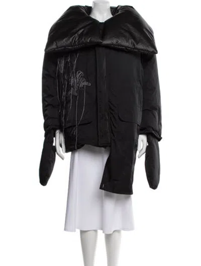 Pre-owned Yohji Yamamoto 2022 Down Coat W/ Tags In Black