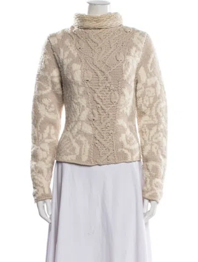 Pre-owned Yohji Yamamoto Vintage 2003 Sweater In Neutrals