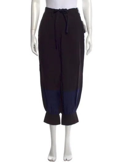 Pre-owned Y's 2014 Wide Leg Pants W/ Tags In Black