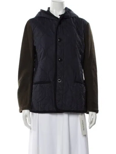 Pre-owned Y's Puffer Jacket In Blue