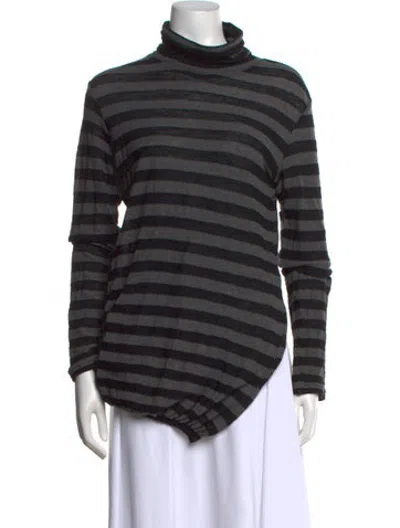 Pre-owned Y's Vintage 2008 Sweater In Black/grey