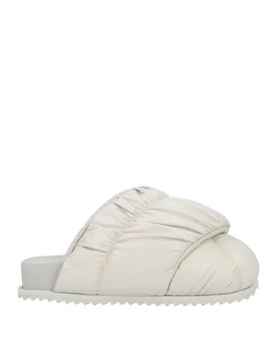 Yume Yume Woman Mules & Clogs Ivory Size 8 Textile Fibers In White