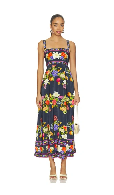 Yumi Kim Kara Dress In Fruit Frenzy Navy