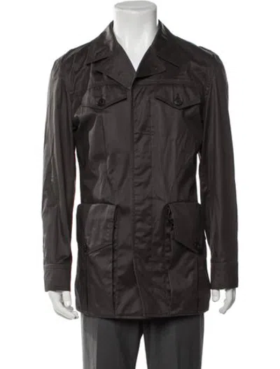 Pre-owned Z Zegna Utility Jacket In Grey