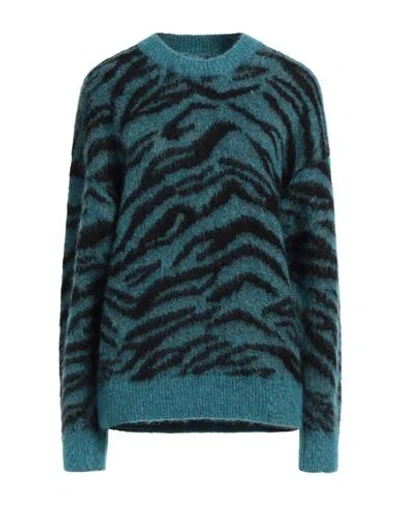 Zadig & Voltaire Woman Sweater Pastel Blue Size M Mohair Wool, Polyamide, Wool