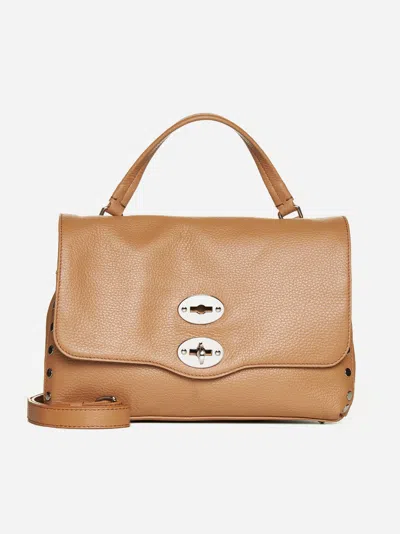 Zanellato Postina S Leather Bag In Brown