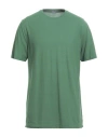 Zanone Man T-shirt Green Size 48 Cotton