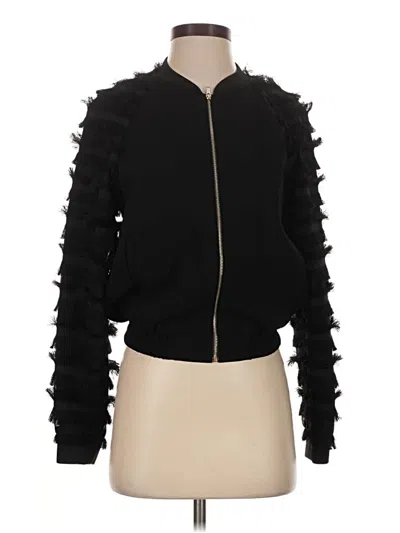 Pre-owned Zara Basic Jacket In Black