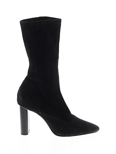 Pre-owned Zara Boots In Black