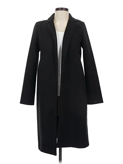 Pre-owned Zara Coat In Black