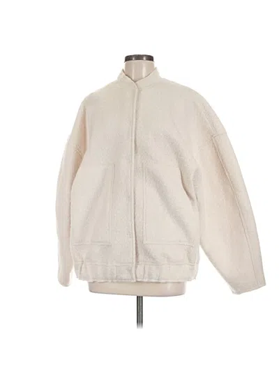 Pre-owned Zara Jacket In Ivory