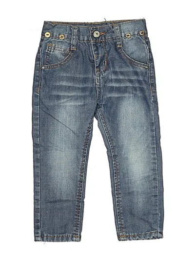 Pre-owned Zara Kids' Jeans In Blue