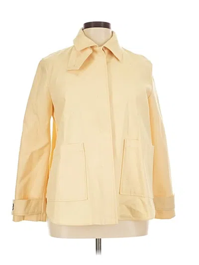 Pre-owned Zara Raincoat In Yellow