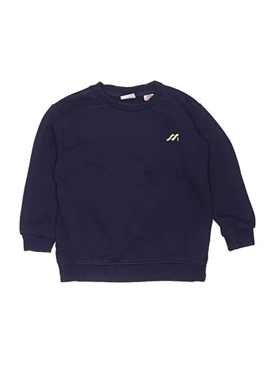Pre-owned Zara Kids' Sweatshirt In Blue