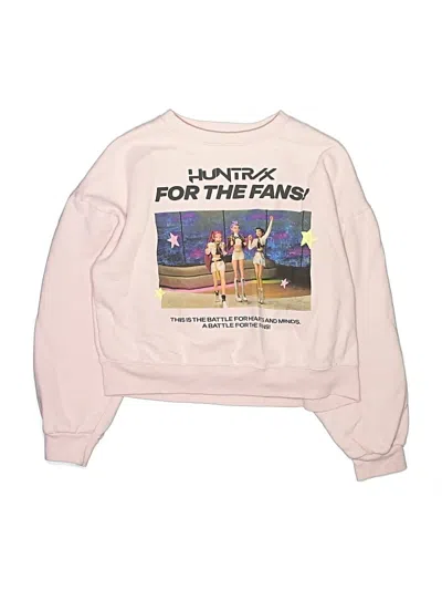 Pre-owned Zara Kids' Sweatshirt In Pink