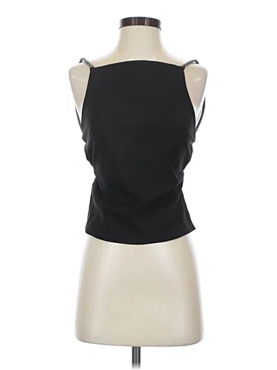 Pre-owned Zara Tank Top Black Strapless Neckline Tops