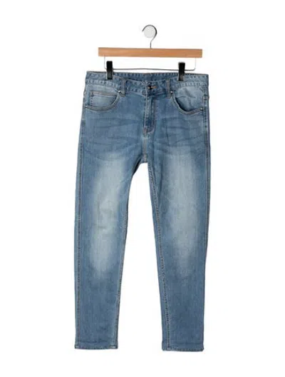 Pre-owned Zegna Slim Fit Jeans In Blue