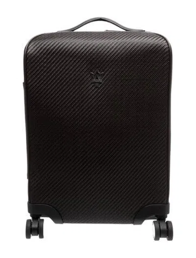 Pre-owned Zegna Suitcase In Brown