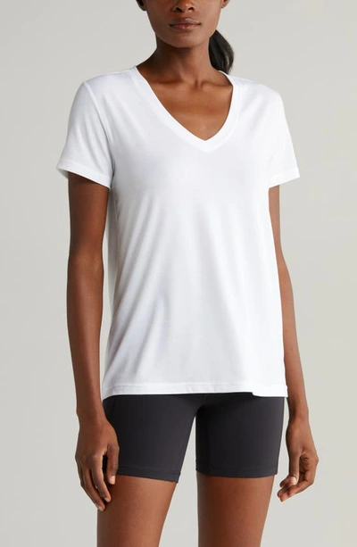 Zella Aspire Active T-shirt In White