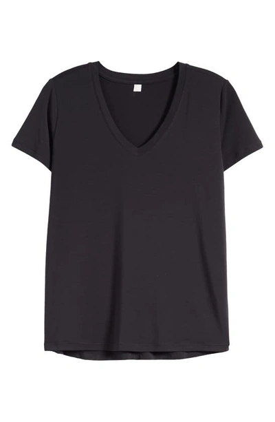 Zella Breathe Active Tee In Black