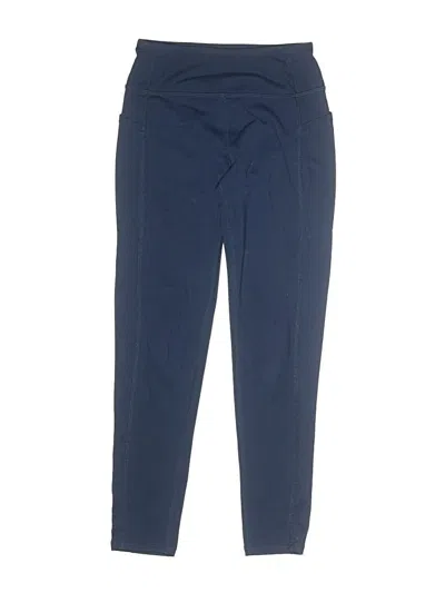 Pre-owned Zella Kids' Casual Pants In Blue