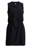 Zella In Flight Utility Dress In Black