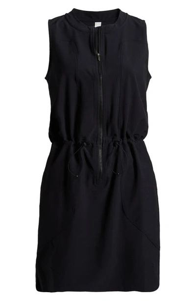 Zella In Flight Utility Dress In Black