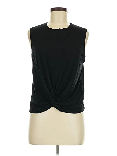 Pre-owned Zella Sleeveless T-shirt In Black