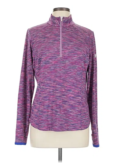 Pre-owned Zero Restriction Fleece Jacket In Purple