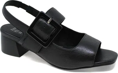 Ziera Women's Cantell Sandals - Wide In Black-black Heel Leather In Multi