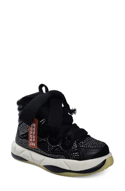 Zigi Rocina High Top Sneaker In Black