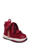 Zigi Rocina High Top Sneaker In Red