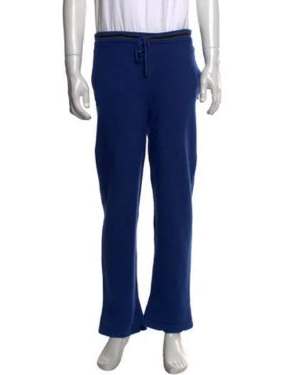 Pre-owned Zilli Cashmere Sweatpants In Blue