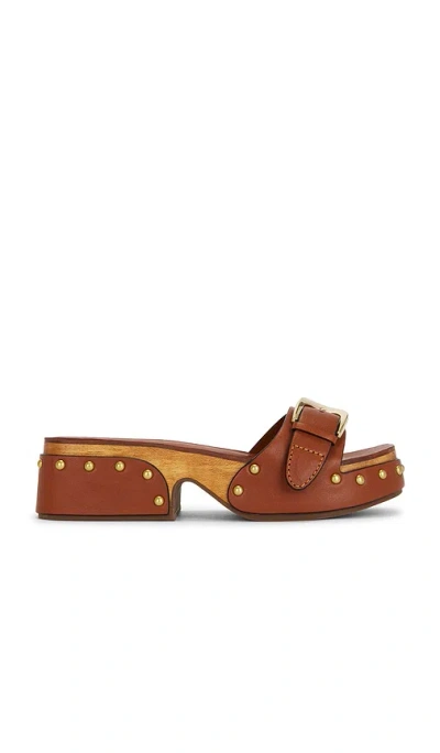 Zimmermann Alight Mule Sandal In Pecan