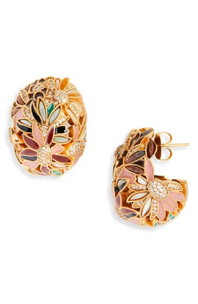 Zimmermann Botanica Stud Earrings In Multi
