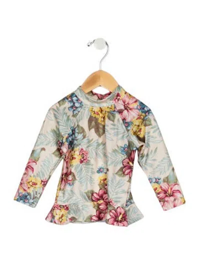 Pre-owned Zimmermann Babies' Kids Top In Neutrals