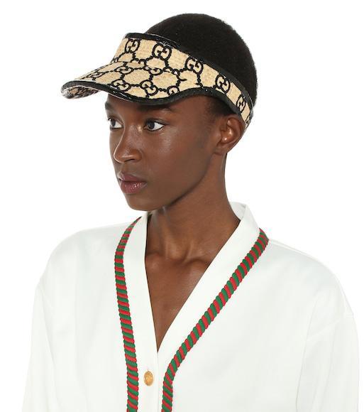 GUCCI Ace Embroidered Leather Sneaker In White