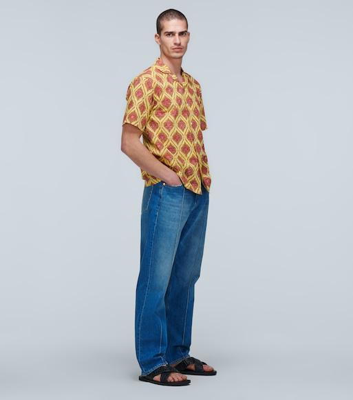 FENDI Rubber Slides With High Strap And Embossed Ff Motif Shoes In Black