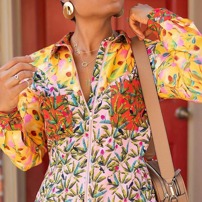 shopbop.com's Posts | Wearing: Farm Rio Printed Jumpsuit In Multi