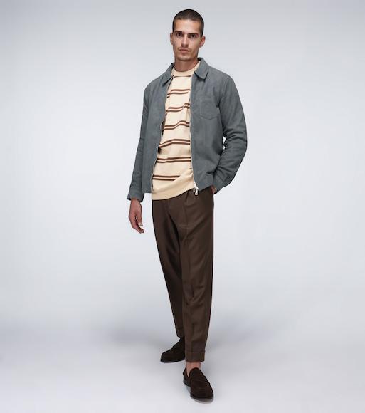 CHURCH'S Pembrey Suede Penny Loafer In Brown