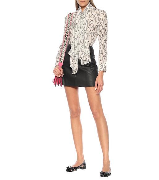 FERRAGAMO Vara Bow Jelly Cut-out Ballerina Pumps In Nero