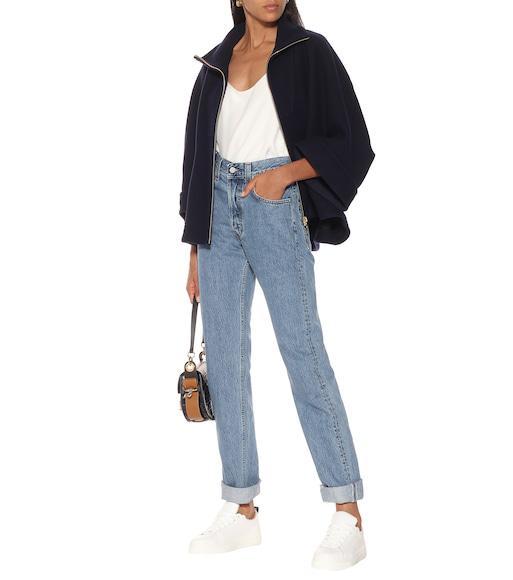 CHLOÉ Chloe White Leather Lauren Low-top Sneakers