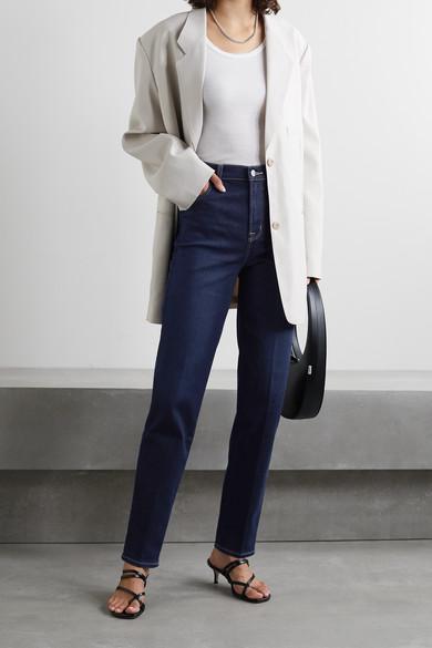 ATM ANTHONY THOMAS MELILLO Cropped Stretch-pima Cotton Jersey Tank In White